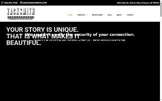 Zack Smith Photography website
