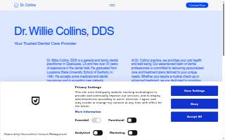 Collins Willie F DDS website