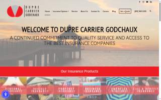 Dupre Carrier Godchaux Agency website
