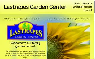 Lastrapes Garden Center website