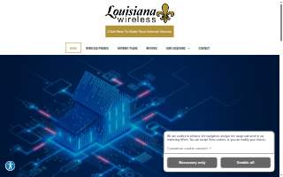 Louisiana Wireless of New Iberia website