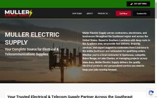 Muller Electric Supply website