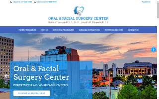 Oral & Facial Surgery Center website
