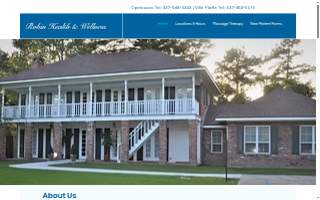 Robin Health and Wellness website