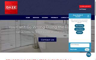 Daze Marble & Granite website