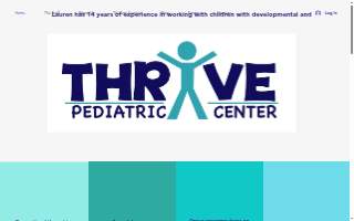 Thrive Pediatric Center of Alexandria website