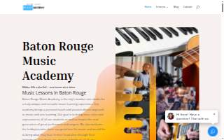 Baton Rouge Music Academy website