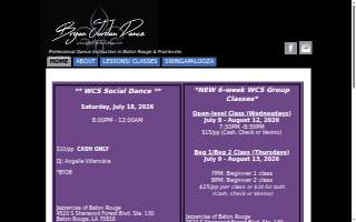 Bryan Jordan Dance website