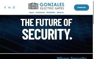 Gonzales Electric Gates of Prairieville website