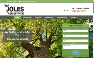 Joles Tree Service, LLC website