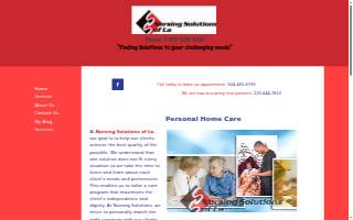 Nursing Solutions of La website