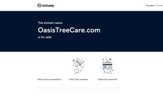 Oasis Tree Care website