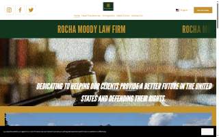 Rocha Moody Law Firm, LLC of Prairieville website