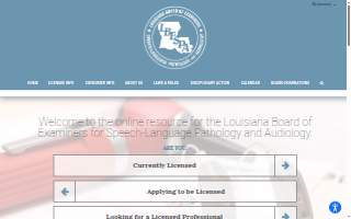 Speech-Language Pathology & Audiology website