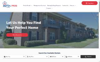 318 Rental Pros website