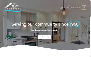 Choudrant Appliance LLC website