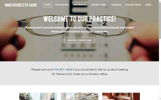 Northside Eyecare website
