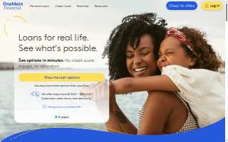 OneMain Financial of Ruston website