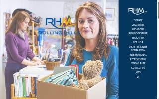 Rolling Hills Ministries Thrift Store website