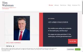 Tim Waltman - Ruston Bankruptcy Attorney website