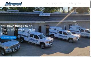 Advanced Windshield Repair website