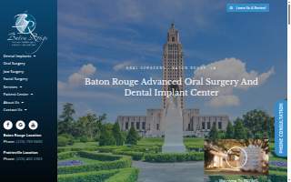 Baton Rouge Oral and Facial Surgery website