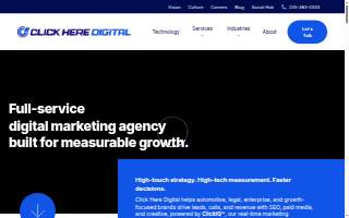 Click Here Digital website