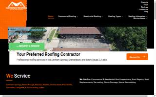 Haywood Roofing website