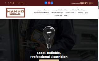 Manno Electric Inc website
