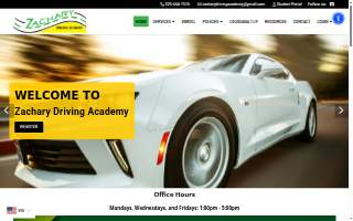 Zachary Driving Academy, LLC of Shenandoah website