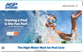 ASP America's Swimming Pool website