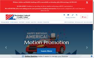 Barksdale Federal Credit Union of Shreveport website