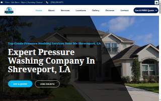 Cleanscapes Exterior Washing website