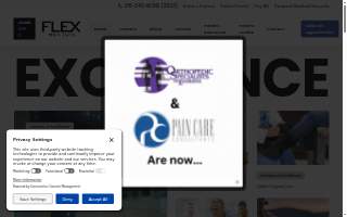 Flex Institute (Formerly Orthopedic Specialists of Louisiana) website