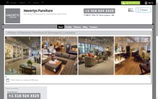 Havertys Furniture website