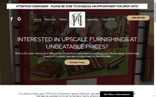 Home Again Shreveport website
