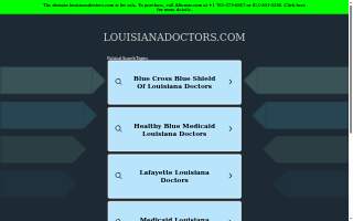 Louisiana Eye Doctors- TG Shrevport website