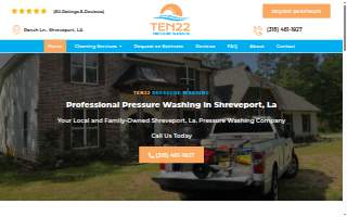 Ten22 Pressure Washing website