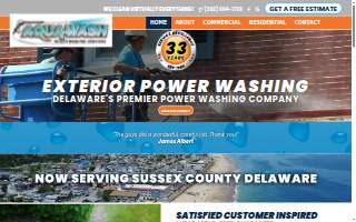 Aqua Wash website