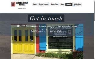 Clarke's Design Service website