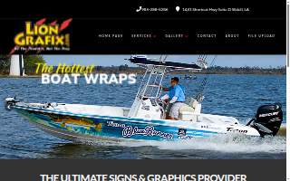 Lion Grafix LLC website