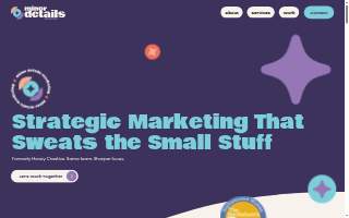Minor Details Marketing website