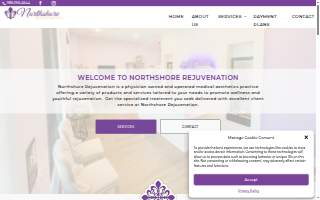 Northshore Rejuvenation website