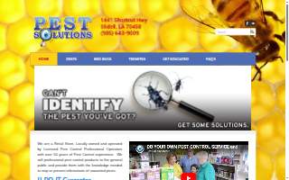 Pest Solutions Store website