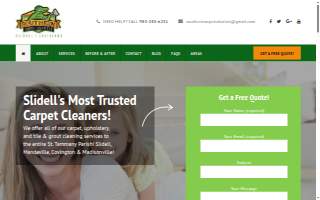Southern Carpet Solutions website