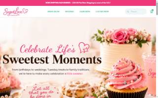 SugarLOVE Bakery Slidell website