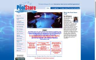 The Pool Store of Slidell website