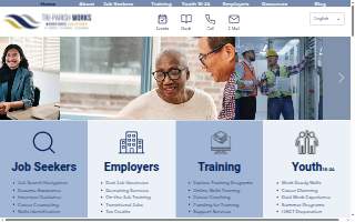 Tri-Parish Works website