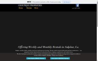 Choupique Properties website