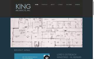 King Architects, Inc of Sulphur website